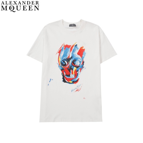 Replica Alexander McQueen T-shirts Short Sleeved For Men #908144, $29.00 USD, [ITEM#908144], Replica Alexander McQueen T-shirts outlet from China
