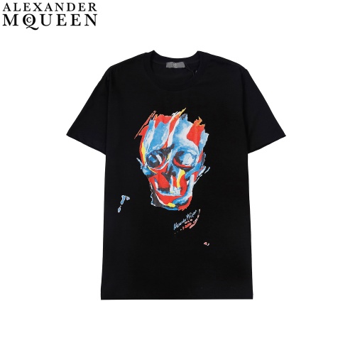 Replica Alexander McQueen T-shirts Short Sleeved For Men #908145, $29.00 USD, [ITEM#908145], Replica Alexander McQueen T-shirts outlet from China