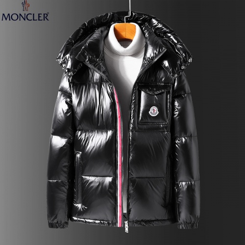 Replica Moncler Down Feather Coat Long Sleeved For Men #912088, $140.00 USD, [ITEM#912088], Replica Moncler Down Feather Coat outlet from China