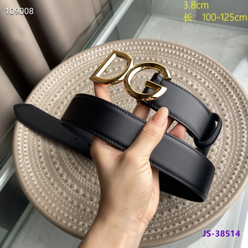 Replica Dolce & Gabbana D&G AAA  Belts #912099 $56.00 USD for Wholesale