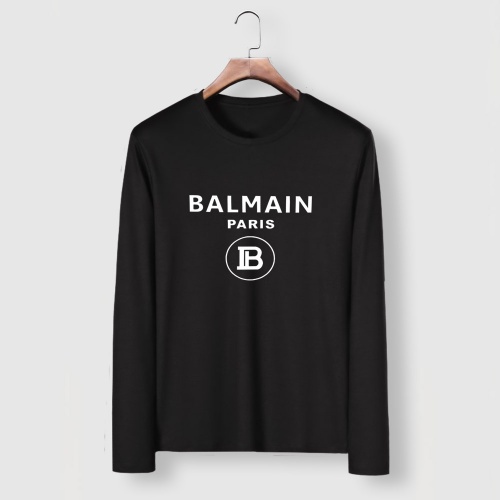 Replica Balmain T-Shirts Long Sleeved For Men #919950, $29.00 USD, [ITEM#919950], Replica Balmain T-Shirts outlet from China
