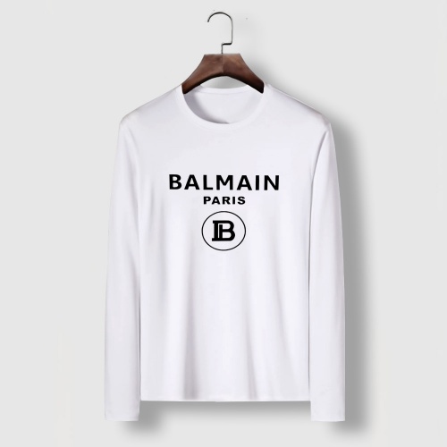 Replica Balmain T-Shirts Long Sleeved For Men #919951, $29.00 USD, [ITEM#919951], Replica Balmain T-Shirts outlet from China