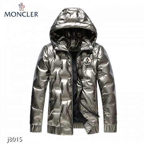 Replica Moncler Down Feather Coat Long Sleeved For Men #921111, $82.00 USD, [ITEM#921111], Replica Moncler Down Feather Coat outlet from China