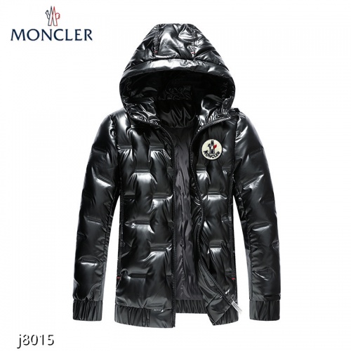 Replica Moncler Down Feather Coat Long Sleeved For Men #921112, $82.00 USD, [ITEM#921112], Replica Moncler Down Feather Coat outlet from China