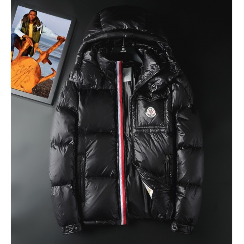 Replica Moncler Down Feather Coat Long Sleeved For Men #921788, $132.00 USD, [ITEM#921788], Replica Moncler Down Feather Coat outlet from China