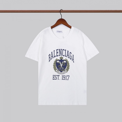 Replica Balenciaga T-Shirts Short Sleeved For Men #923069, $27.00 USD, [ITEM#923069], Replica Balenciaga T-Shirts outlet from China