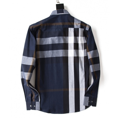 Replica Burberry Shirts Long Sleeved For Men #923957 $34.00 USD for Wholesale