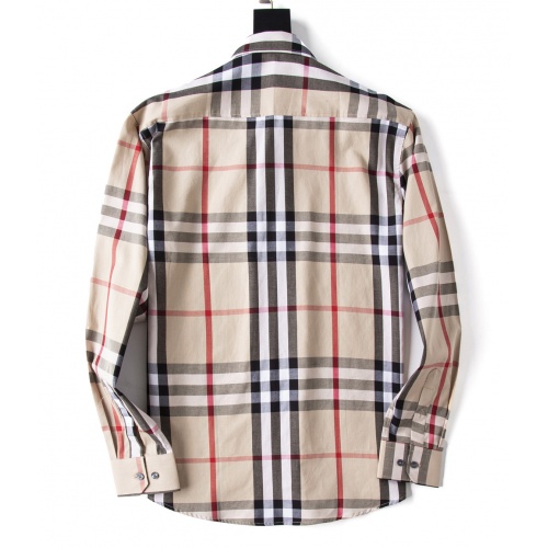 Replica Burberry Shirts Long Sleeved For Men #923962 $34.00 USD for Wholesale