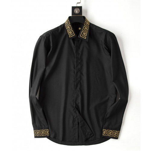 Replica Versace Shirts Long Sleeved For Men #923972, $38.00 USD, [ITEM#923972], Replica Versace Shirts outlet from China