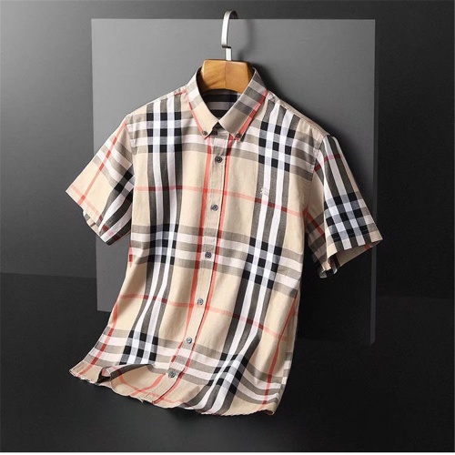 Replica Burberry Shirts Short Sleeved For Men #924007, $32.00 USD, [ITEM#924007], Replica Burberry Shirts outlet from China