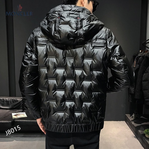 Replica Moncler Down Feather Coat Long Sleeved For Men #927494 $82.00 USD for Wholesale