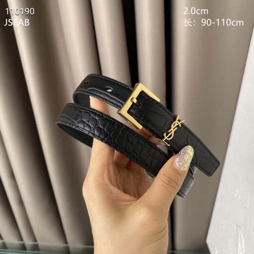 Replica Yves Saint Laurent AAA Quality Belts For Women #930299, $48.00 USD, [ITEM#930299], Replica Yves Saint Laurent AAA Quality Belts outlet from China