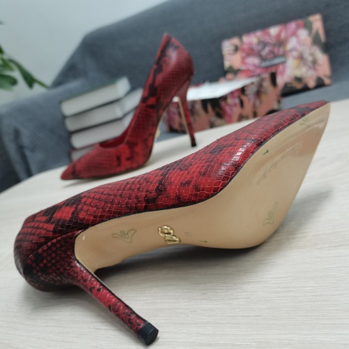 Replica Dolce & Gabbana D&G High-Heeled Shoes For Women #932660 $130.00 USD for Wholesale