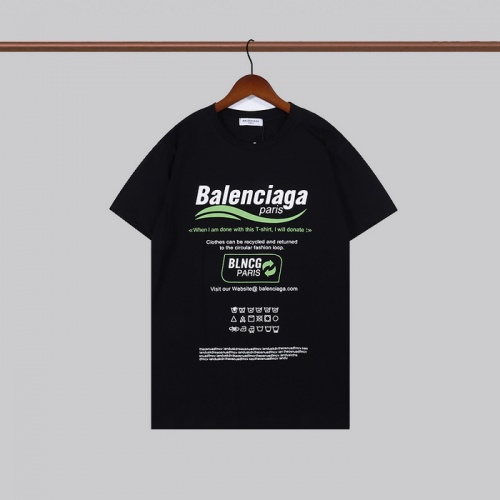 Replica Balenciaga T-Shirts Short Sleeved For Men #933503, $27.00 USD, [ITEM#933503], Replica Balenciaga T-Shirts outlet from China
