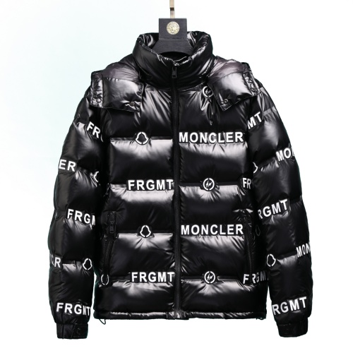 Replica Moncler Down Feather Coat Long Sleeved For Men #933568, $158.00 USD, [ITEM#933568], Replica Moncler Down Feather Coat outlet from China