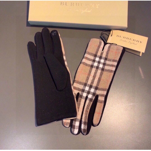 Replica Burberry Gloves For Women #934352 $40.00 USD for Wholesale