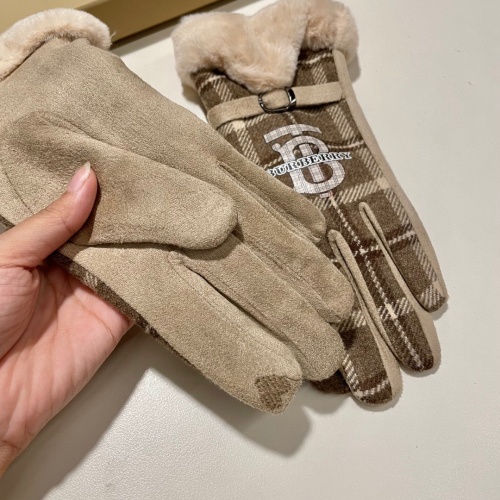 Replica Burberry Gloves #936090 $40.00 USD for Wholesale