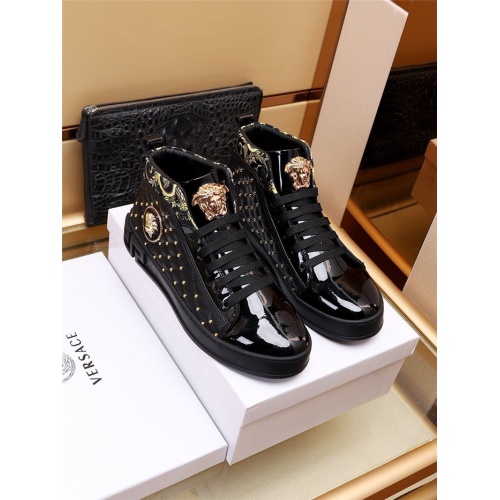 Replica Versace High Tops Shoes For Men #936687, $82.00 USD, [ITEM#936687], Replica Versace High Tops Shoes outlet from China