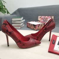 $130.00 USD Dolce & Gabbana D&G High-Heeled Shoes For Women #932660
