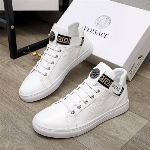 Replica Versace Casual Shoes For Men #938884, $80.00 USD, [ITEM#938884], Replica Versace Casual Shoes outlet from China