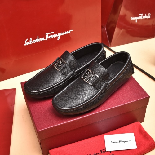Replica Salvatore Ferragamo Leather Shoes For Men #939002, $80.00 USD, [ITEM#939002], Replica Salvatore Ferragamo Leather Shoes outlet from China