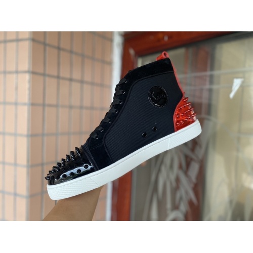Replica Christian Louboutin High Tops Shoes For Men #939957 $115.00 USD for Wholesale