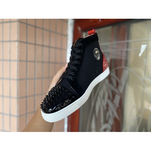 Replica Christian Louboutin High Tops Shoes For Women #939958 $115.00 USD for Wholesale