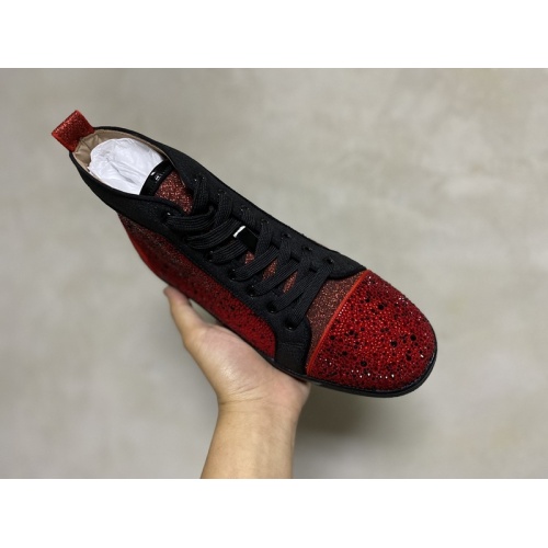 Replica Christian Louboutin High Tops Shoes For Women #940021, $115.00 USD, [ITEM#940021], Replica Christian Louboutin High Top Shoes outlet from China