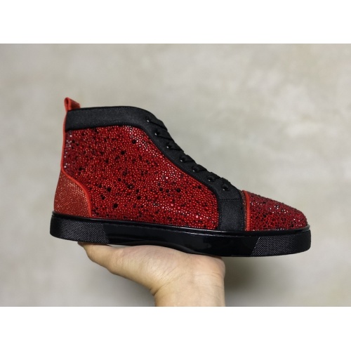 Replica Christian Louboutin High Tops Shoes For Women #940021 $115.00 USD for Wholesale