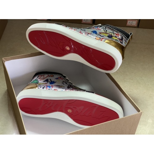Replica Christian Louboutin High Tops Shoes For Women #940035 $115.00 USD for Wholesale