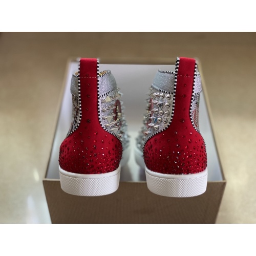 Replica Christian Louboutin High Tops Shoes For Women #940038 $115.00 USD for Wholesale