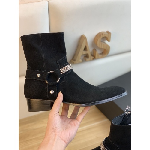 Replica Yves Saint Laurent Boots For Women #940291 $105.00 USD for Wholesale