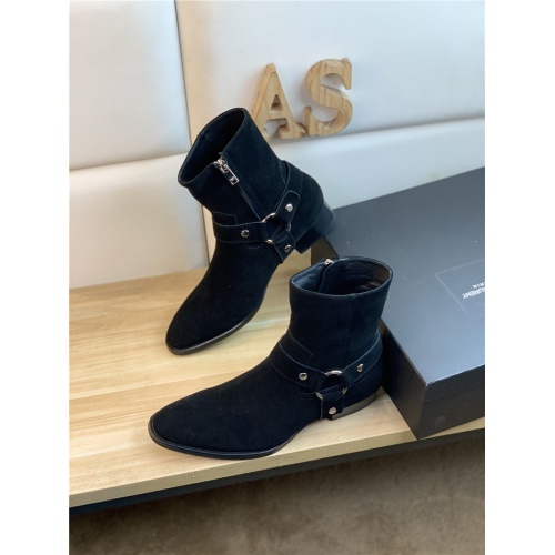 Replica Yves Saint Laurent Boots For Women #940295, $105.00 USD, [ITEM#940295], Replica Yves Saint Laurent YSL Boots outlet from China