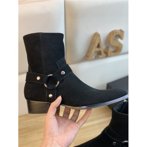Replica Yves Saint Laurent Boots For Women #940295 $105.00 USD for Wholesale