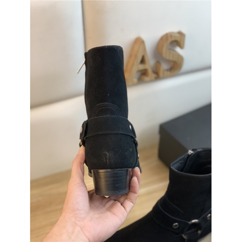Replica Yves Saint Laurent Boots For Women #940295 $105.00 USD for Wholesale