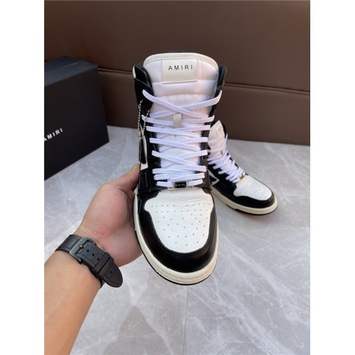 Replica Amiri High Tops Shoes For Men #941639 $98.00 USD for Wholesale