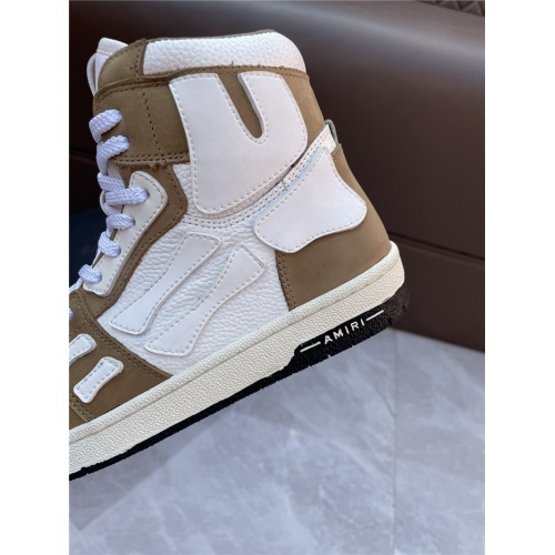 Replica Amiri High Tops Shoes For Men #941644 $98.00 USD for Wholesale