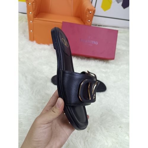 Replica Valentino Slippers For Women #942647 $64.00 USD for Wholesale