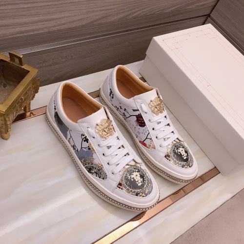 Replica Versace Casual Shoes For Men #945054, $76.00 USD, [ITEM#945054], Replica Versace Casual Shoes outlet from China