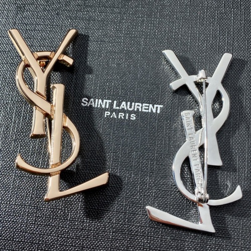 Replica Yves Saint Laurent Brooches For Women #946056 $36.00 USD for Wholesale