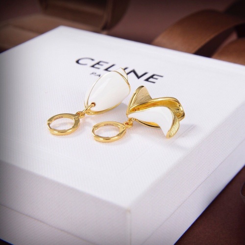 Replica Celine Earrings For Women #946945 $32.00 USD for Wholesale