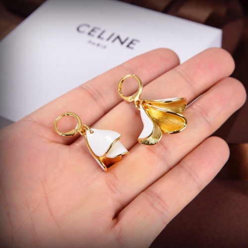 Replica Celine Earrings For Women #946945 $32.00 USD for Wholesale