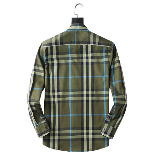 Replica Burberry Shirts Long Sleeved For Men #947919 $36.00 USD for Wholesale
