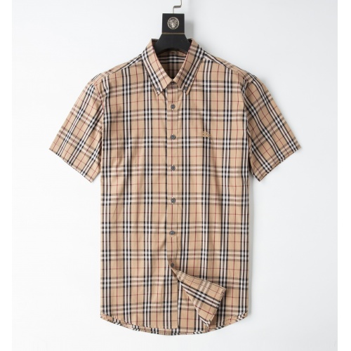 Replica Burberry Shirts Short Sleeved For Men #947933, $32.00 USD, [ITEM#947933], Replica Burberry Shirts outlet from China