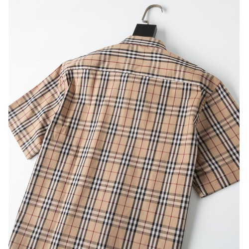 Replica Burberry Shirts Short Sleeved For Men #947933 $32.00 USD for Wholesale