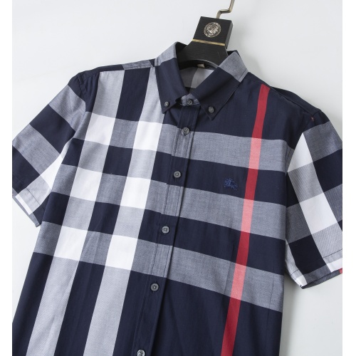 Replica Burberry Shirts Short Sleeved For Men #947940 $32.00 USD for Wholesale