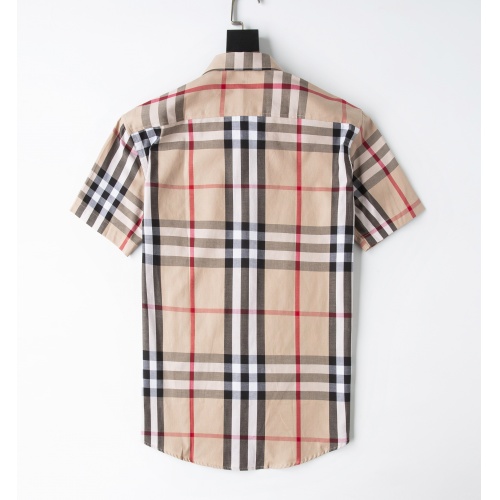 Replica Burberry Shirts Short Sleeved For Men #947943 $32.00 USD for Wholesale