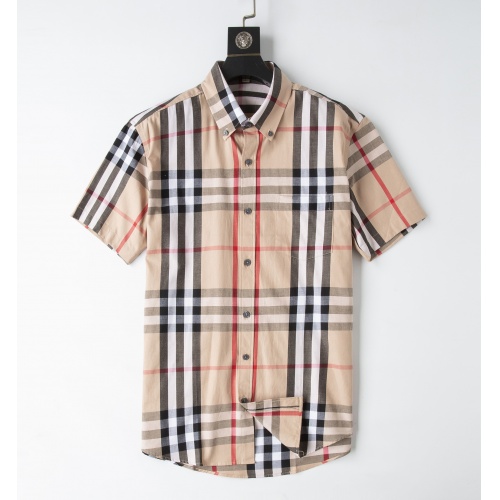 Replica Burberry Shirts Short Sleeved For Men #947944, $32.00 USD, [ITEM#947944], Replica Burberry Shirts outlet from China
