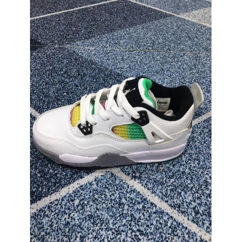 Replica Air Jordan 4 IV Kids Shoes For Kids #948177 $56.00 USD for Wholesale