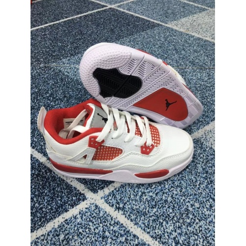 Replica Air Jordan 4 IV Kids Shoes For Kids #948181, $56.00 USD, [ITEM#948181], Replica Air Jordan 4 IV Kids Shoes outlet from China